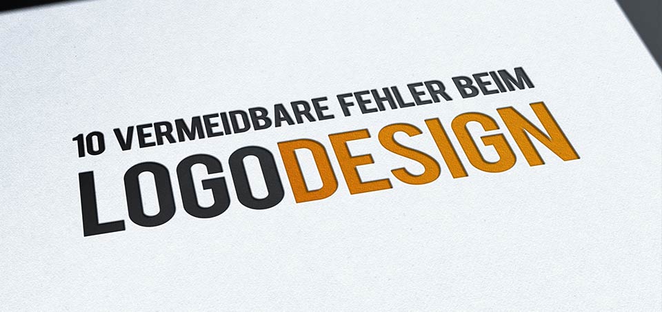 logo design fehler