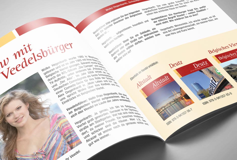 grafikdesign-broschuere Reiseführer Gestaltung vom Kölner Mediendesigner