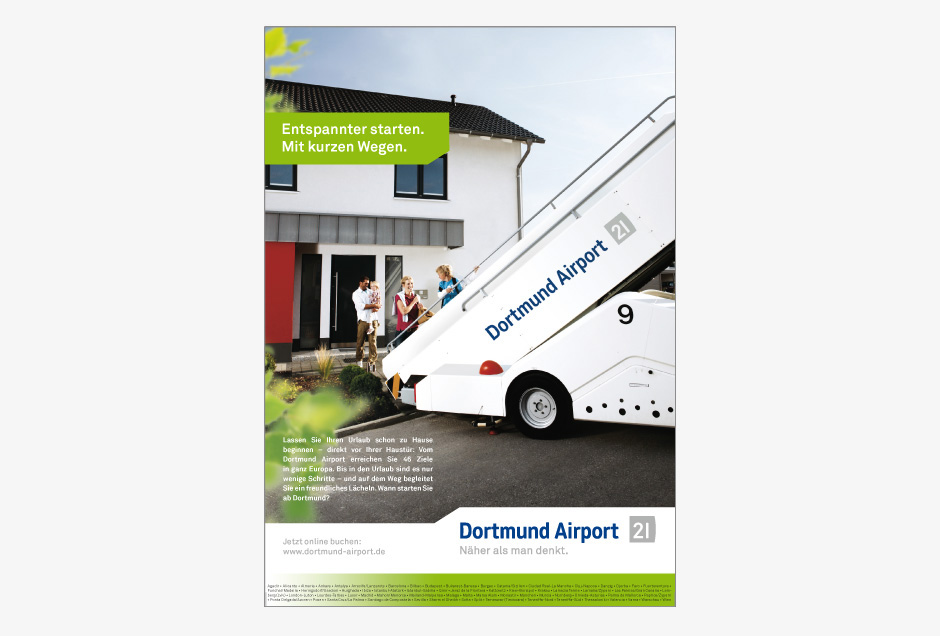 ux design fuer flughafen dortmund city light plakat