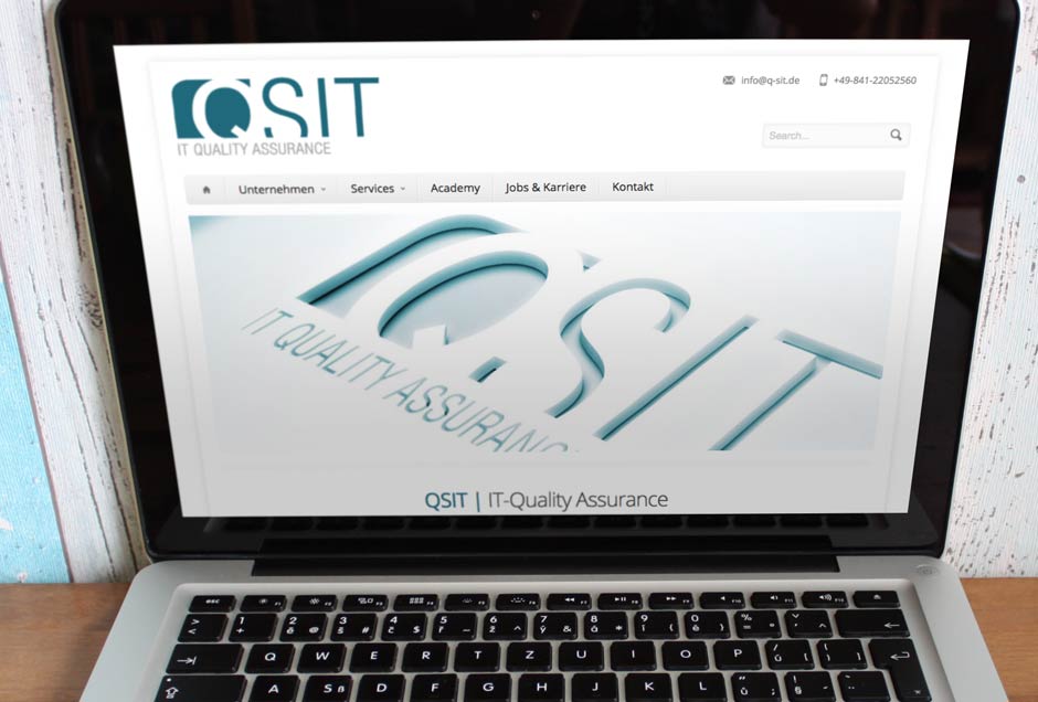 Web-Gestaltung für IT-Qualitätssicherung 
