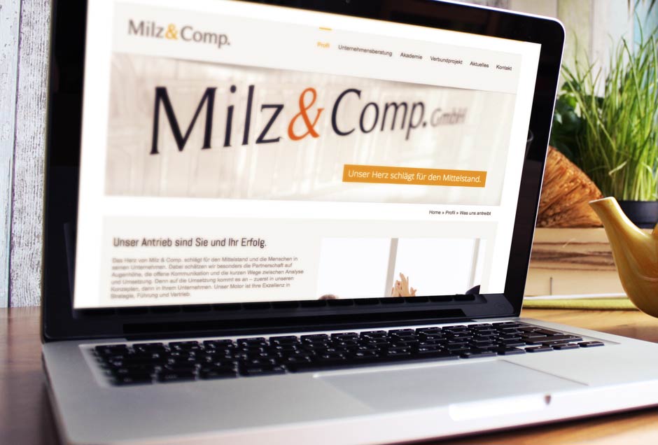 web seite umsetzung Neue Website für den Coach