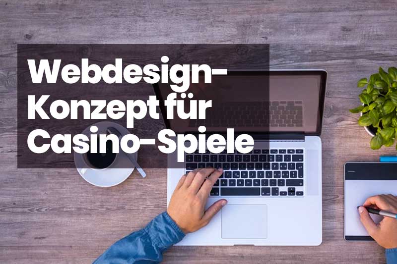 webdesign konzept casino