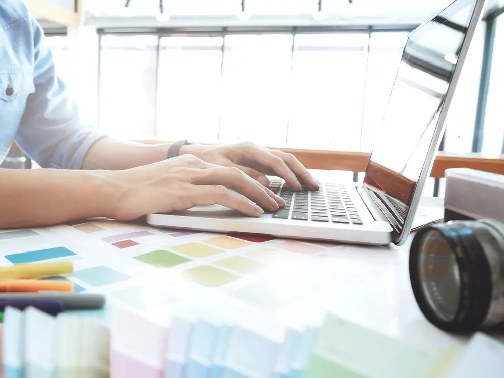 corporate design website