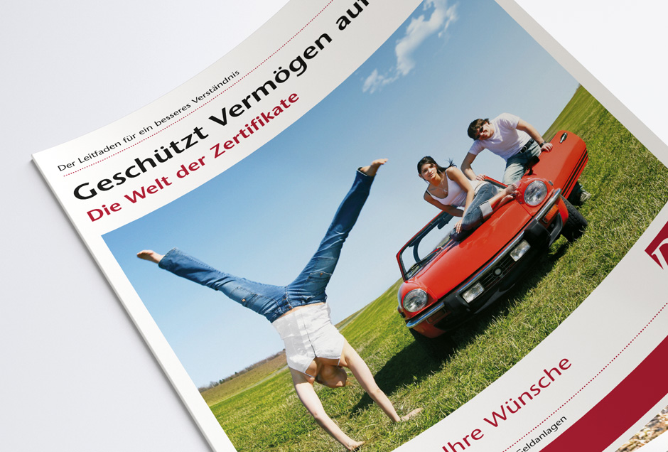 design firmenbroschuere folder