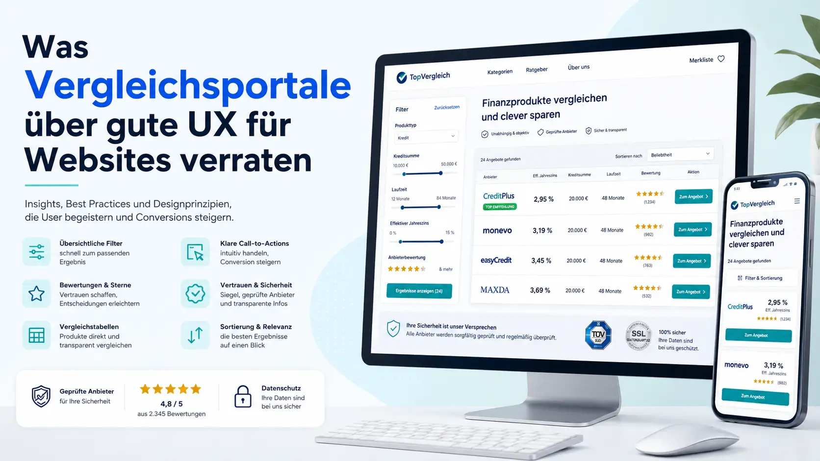 ux vergleichportale website ux vergleichportale website