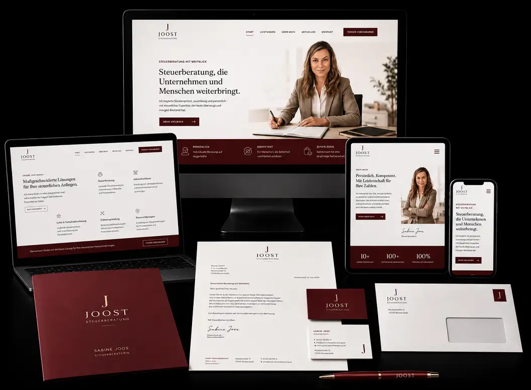 webdesign branding marketing steuerberatung