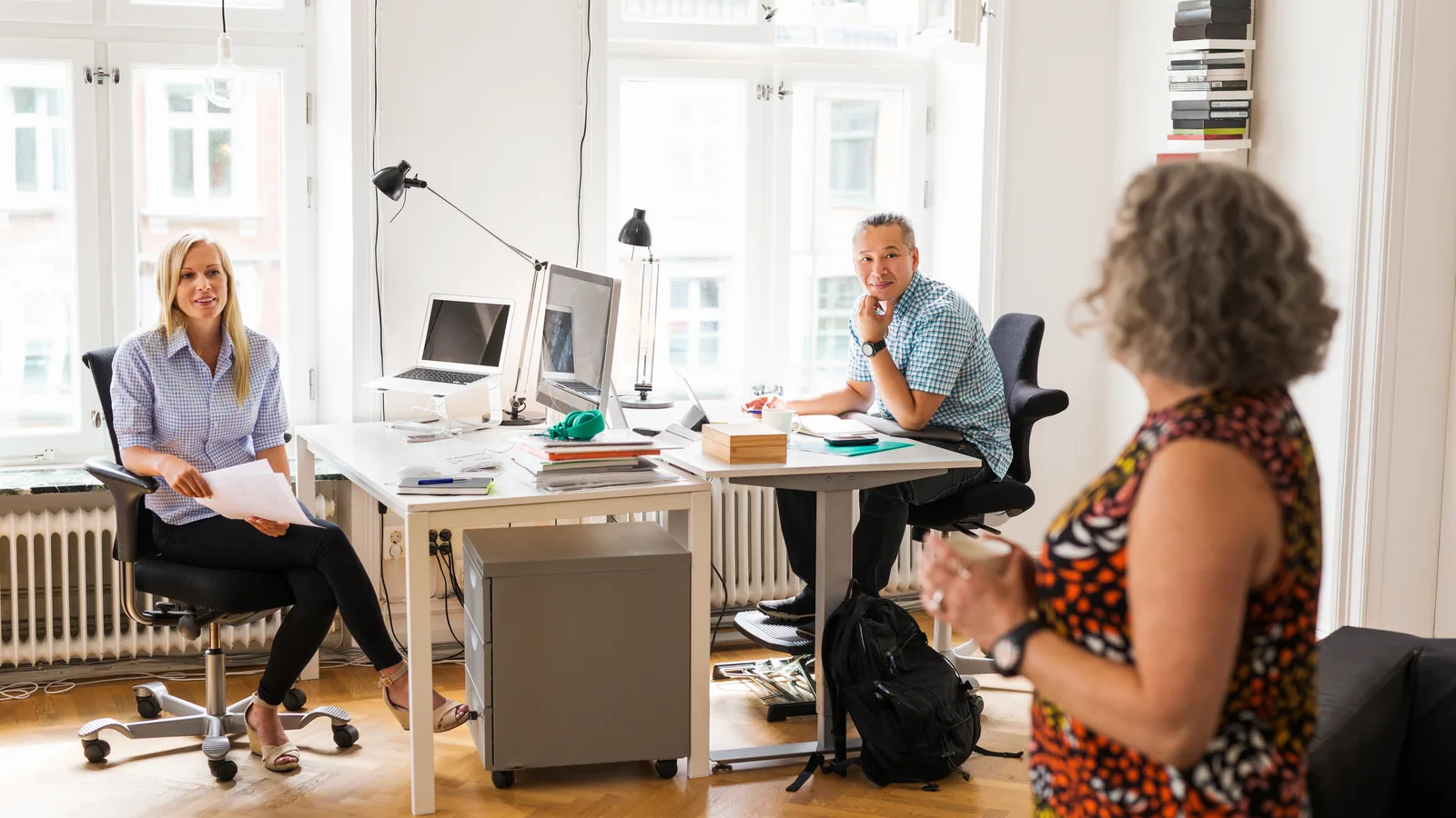 Business-Szene für Small-Business, Website und digitale Sichtbarkeit
