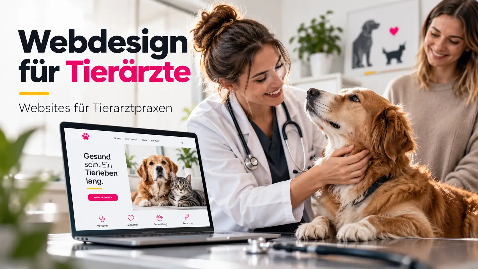 Webdesign für Tierärzte und Tierarztpraxen