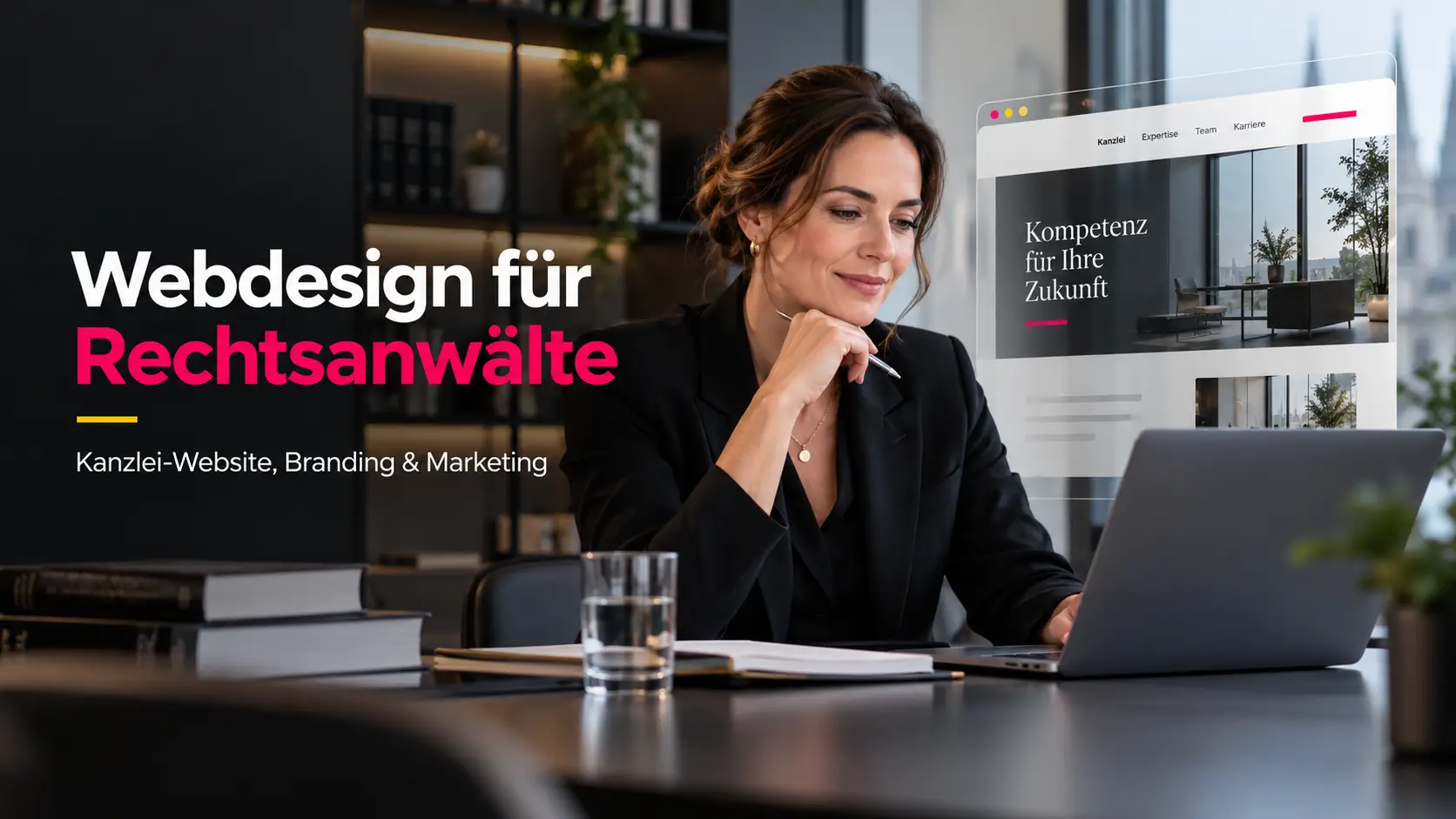 Webdesign für Rechtsanwälte & Fachanwälte: Kanzlei-Website, Branding und Marketing